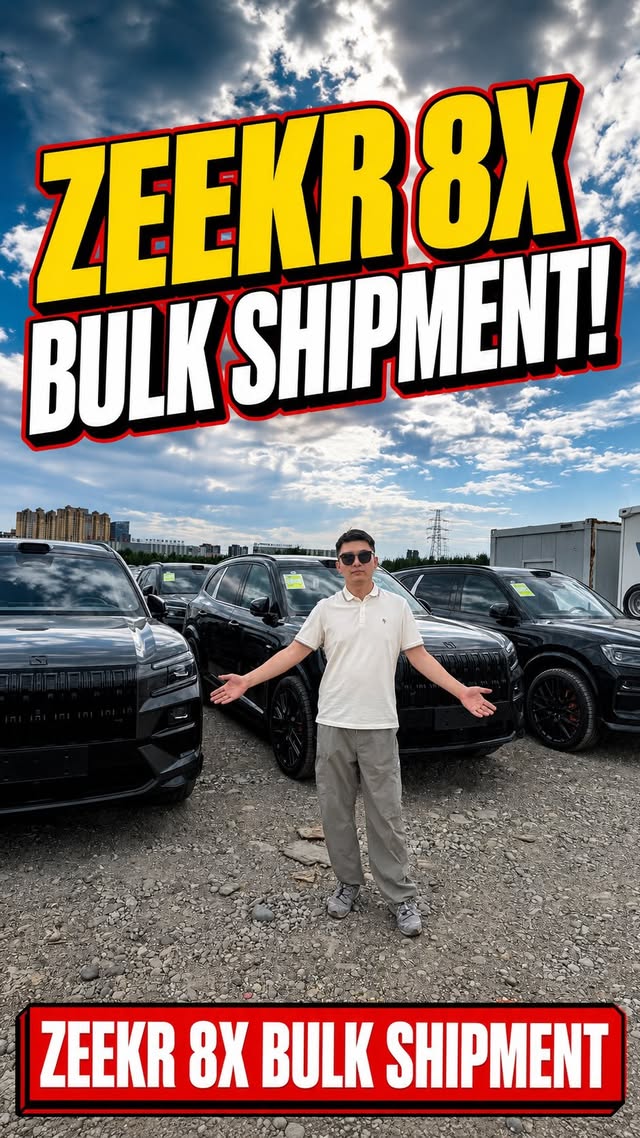ZE​​EKR 8X — bold presence, premium design, and powerful performance.

Black exterior, sporty details, spacious interior, and advanced hybrid technology make it a strong choice for both family use and business.

🚘 Large stock available
📦 Bulk orders supported
🌍 Worldwide shipping available

Looking for wholesale prices? Contact us directly.

#zeekr  #chinacar  #carexport 
ZEEKR 8X — яркий дизайн, премиальный стиль и мощная динамика.

Чёрный кузов, спортивные элементы, просторный салон и современные гибридные технологии делают этот автомобиль отличным выбором как для семьи, так и для бизнеса.

🚘 Большой выбор автомобилей в наличии
📦 Оптовые заказы
🌍 Доставка по всему миру

По вопросам оптовых цен пишите нам напрямую

ZEEKR8X ZEEKR АвтоИзКитая АвтоОптом ЭкспортАвто